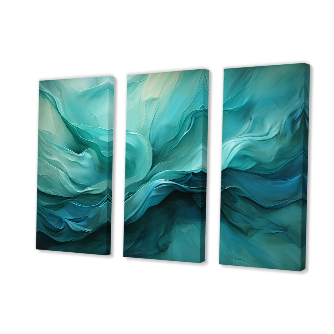 Turquoise Tranquility V - Multi-Panels