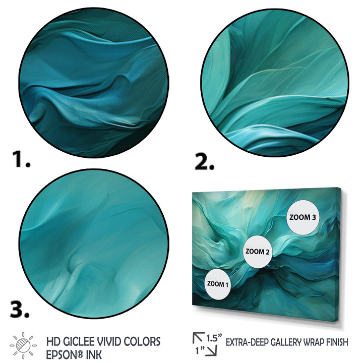 Turquoise Tranquility V - Multi-Panels