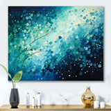 Turquoise Tranquility IX - Landscapes Canvas Wall Art