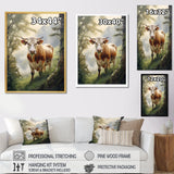 Cow Contemplation - Cow Wall Decor
