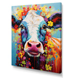 Cow Whimsy - Animals Canvas Wall Art