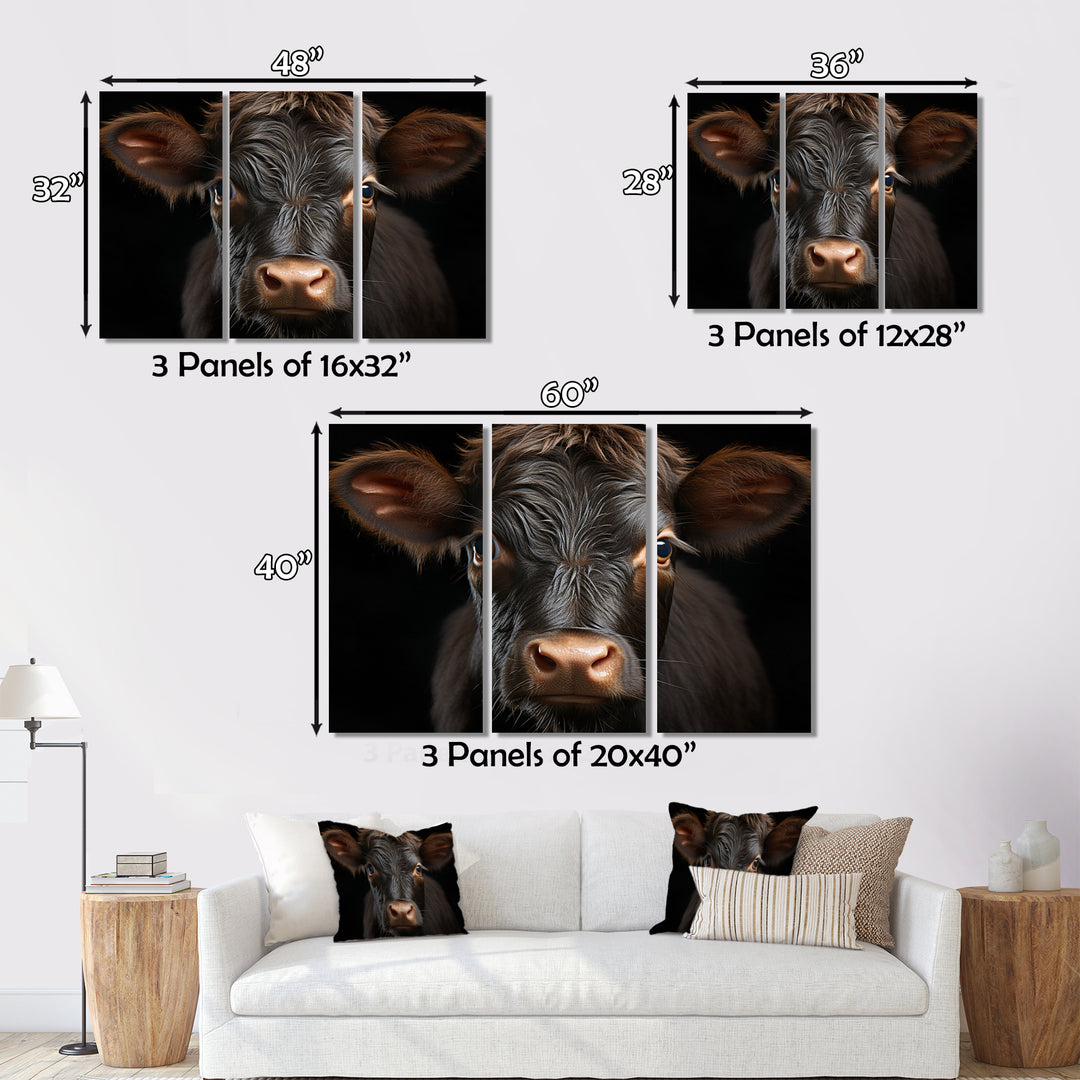 Cow Portrait - Multi-Panels