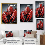 Crayfish Elusive Crayfish - Coral Crayfish Wall Art