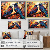 Crow Chromatic Monarchs - Crow Bedroom Wall Art