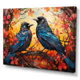 Crow Crowed Sovereigns - Crow Canvas Wall Art