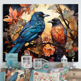 Crow Luminous Rulers - Crow Wall Art Prints