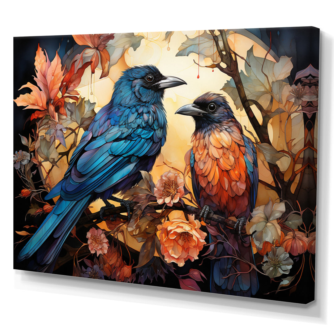Crow Luminous Rulers - Crow Wall Art Prints