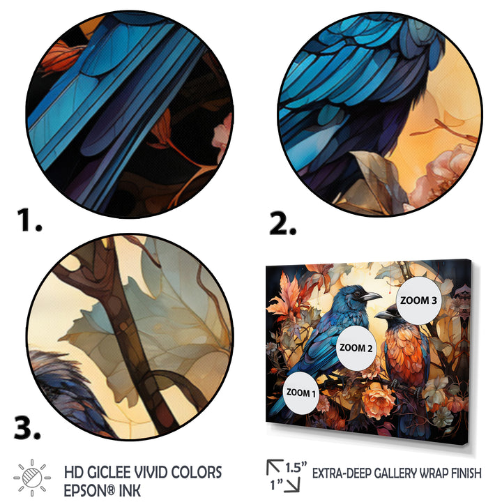 Crow Luminous Rulers - Crow Wall Art Prints