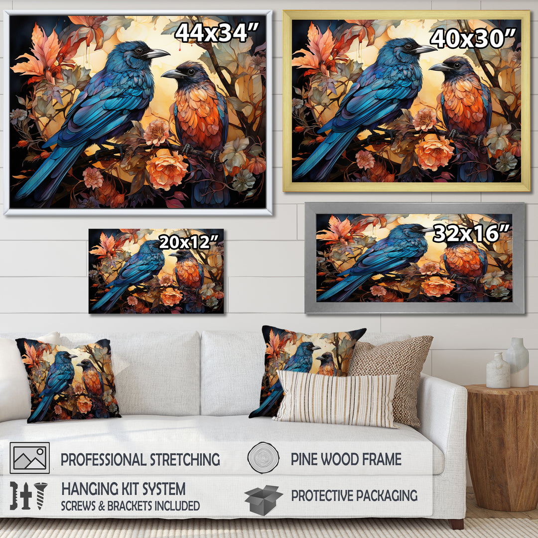 Crow Luminous Rulers - Crow Wall Art Prints