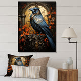 Crow Dynamic Duality - Crow Bedroom Wall Art