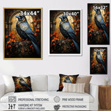 Crow Dynamic Duality - Crow Bedroom Wall Art