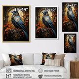 Crow Dynamic Duality - Crow Bedroom Wall Art