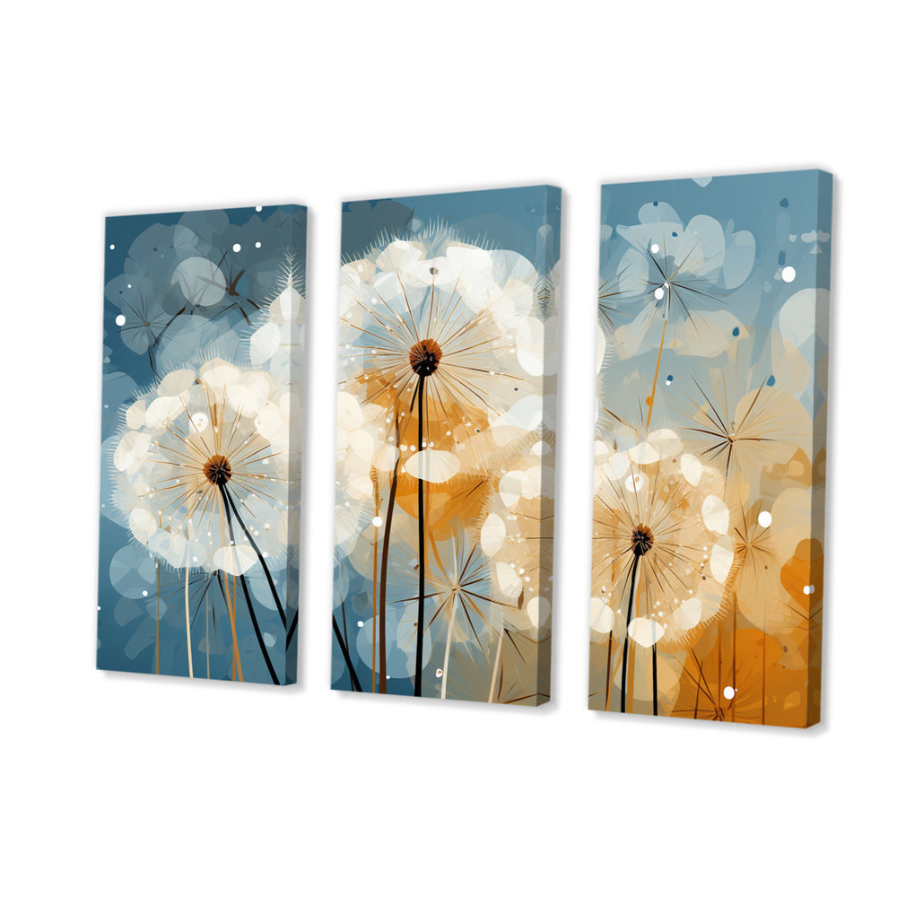 Dandelion Natures Sunbursts I - Multi-Panels