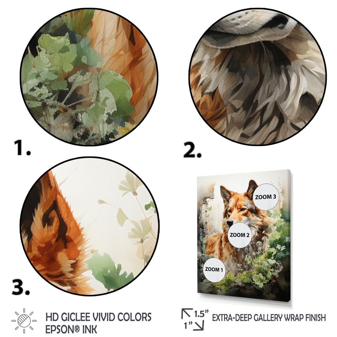 Wolf Whispers Of The Forest - Deer Wall Art Prints