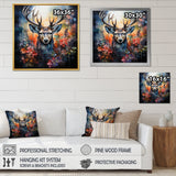 Deer Wilderness Symphony - Deer Wall Art Prints