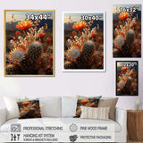 Desert Euphoria Cactus II - Landscapes Canvas Wall Art