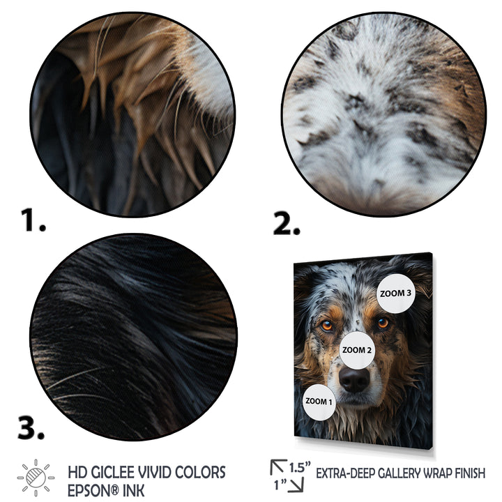 Dog Animal - Dog Living Room Wall Art