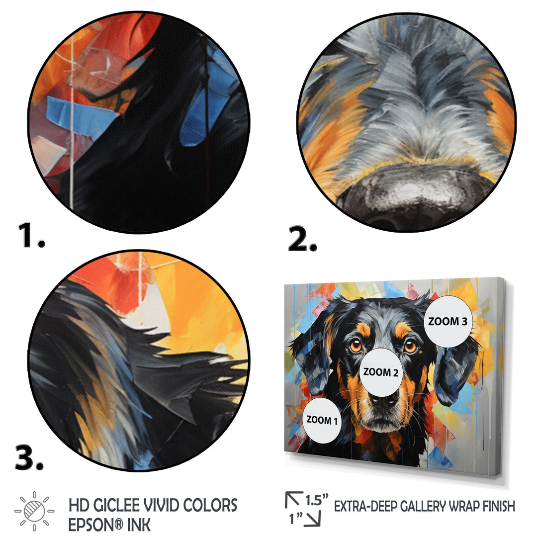 Dog Canine Companion Collage - Dog Bedroom Wall Art