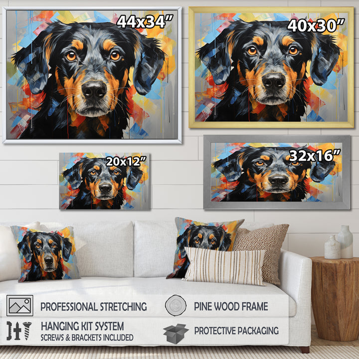 Dog Canine Companion Collage - Dog Bedroom Wall Art