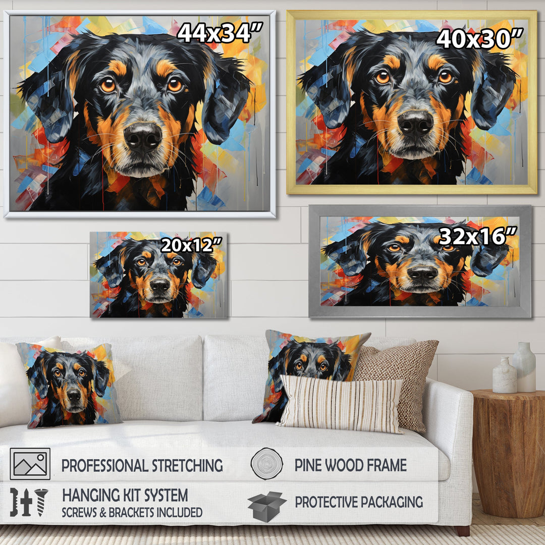 Dog Canine Companion Collage - Dog Bedroom Wall Art