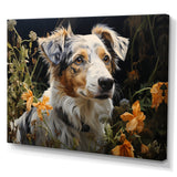 Dog Inquisitive Canine Pastoral - Dog Wall Art Prints
