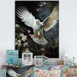 White Dove Messenger Of Peace - White Dove Wall Art