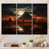 Egypt Mystical Sphinx - Multi-Panel Canvas Prints