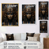 Egypt God Portrait - Landscapes Canvas Wall Art