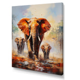Elephant Parade - Elephant Canvas Wall Art