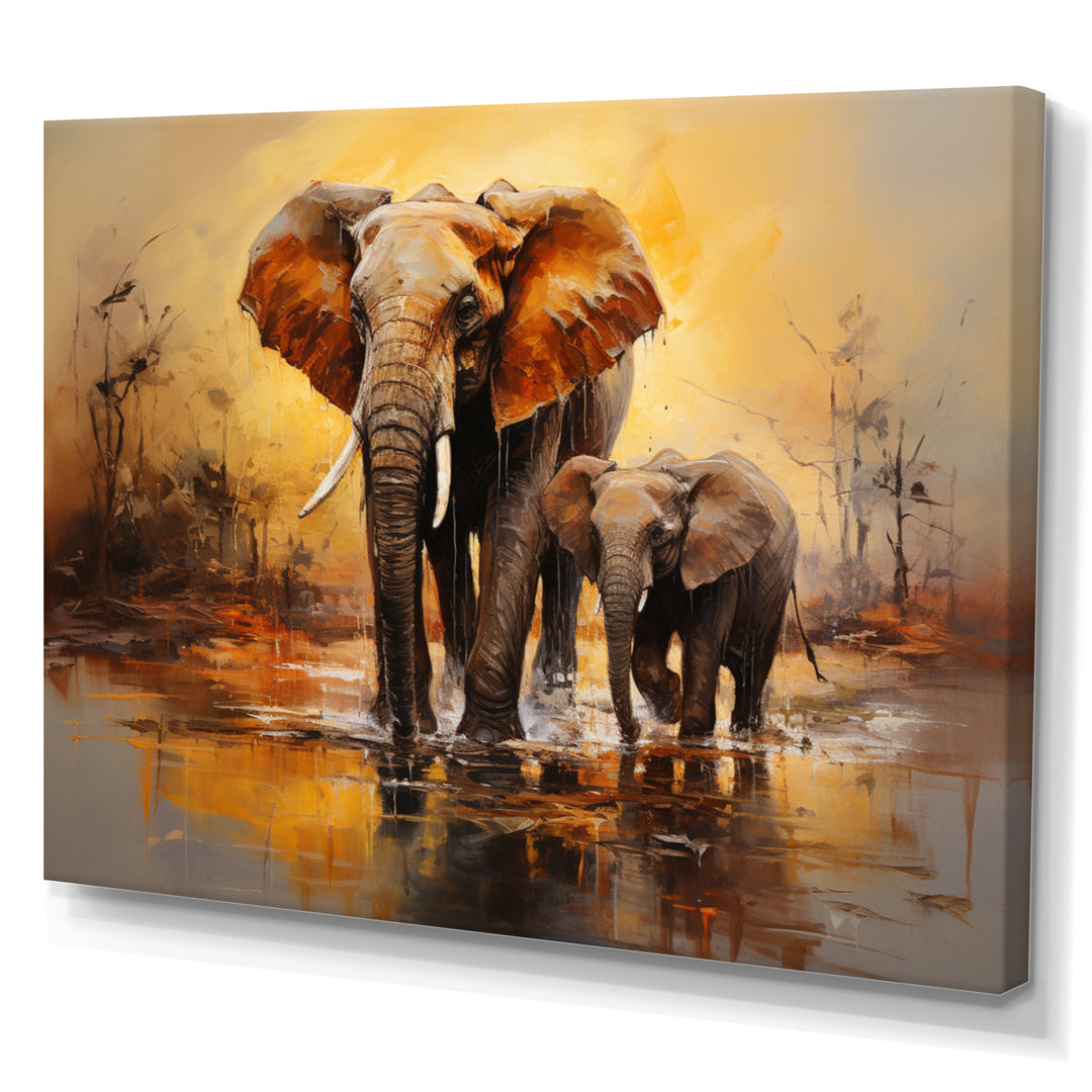 Elephant Connection - Elephant Wall Decor