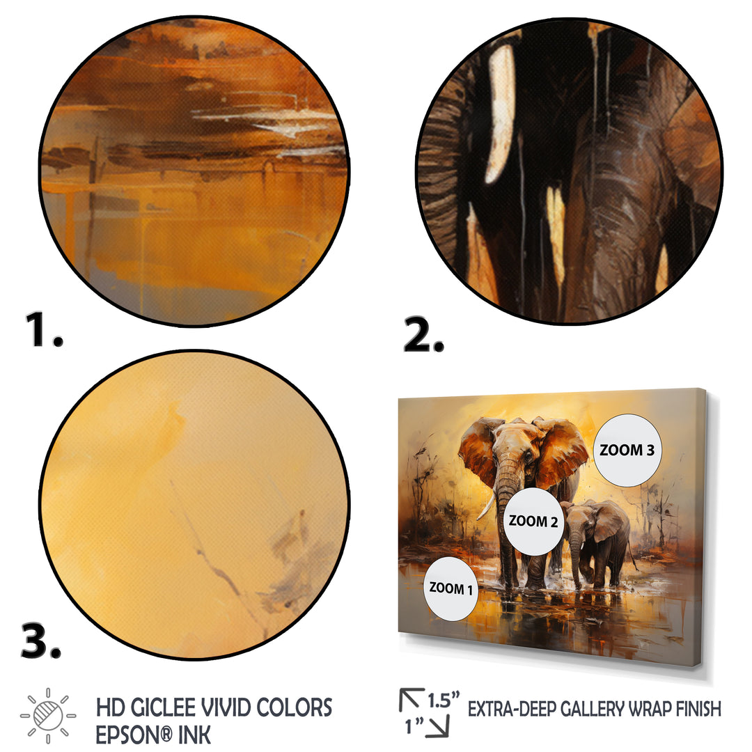 Elephant Connection - Elephant Wall Decor