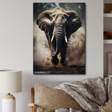 Elephant Glimmers Of Grace - Elephant Bedroom Wall Art