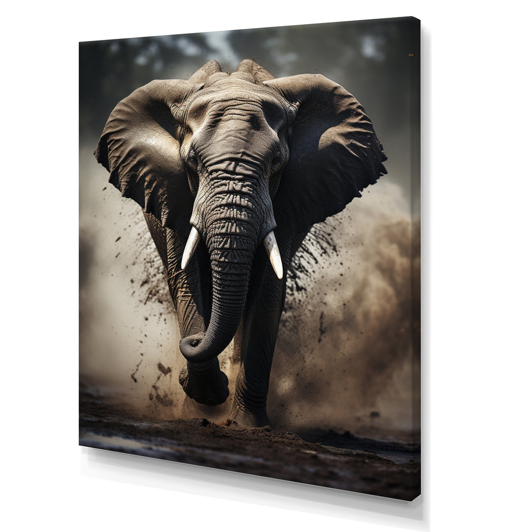 Elephant Glimmers Of Grace - Elephant Bedroom Wall Art