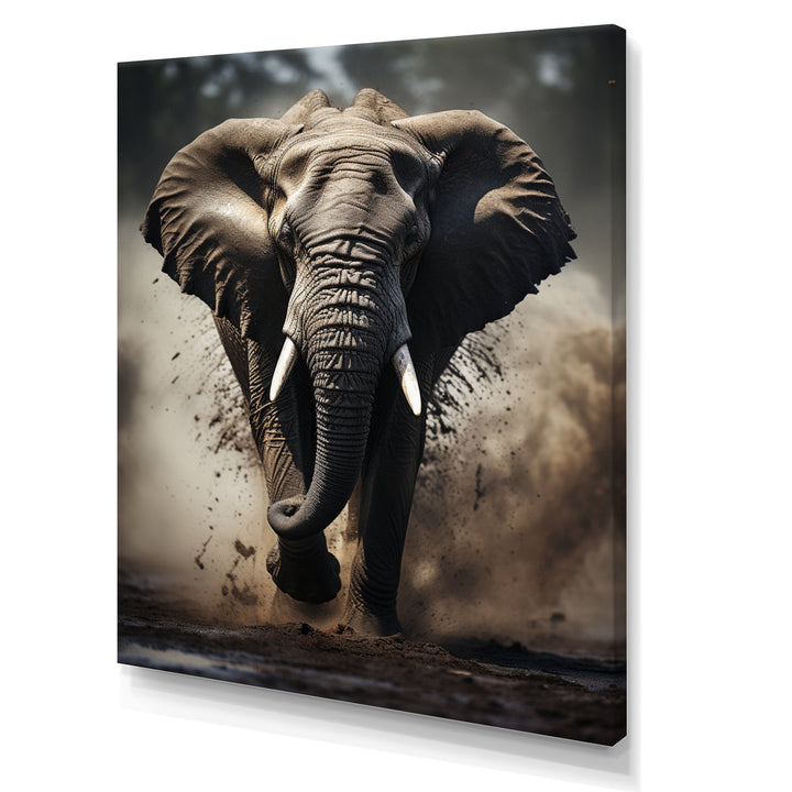 Elephant Glimmers Of Grace - Elephant Bedroom Wall Art