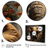 Elephant Jungle Royalty - Elephant Canvas Wall Art