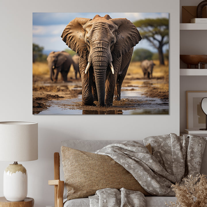 Elephant Majestic Guardian - Elephant Wall Decor