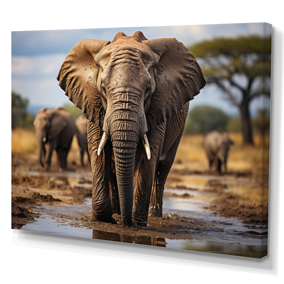 Elephant Majestic Guardian - Elephant Wall Decor