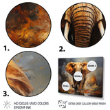 Elephant Wild Spirit - Elephant Canvas Wall Art