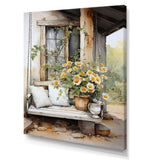 Farmhouse Gentle Breeze III - Landscapes Canvas Wall Art