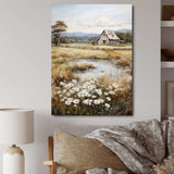 Farmhouse Quiet Retreat I - Landscapes Canvas Wall Art