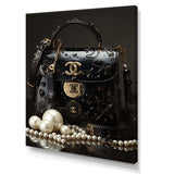 Fashion Chic Couture Hand Bag III - Fashion Canvas Wall Art