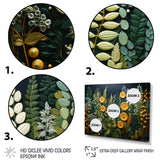 Yellow Ferns Plant Forest Tapestry - Multi-Panels