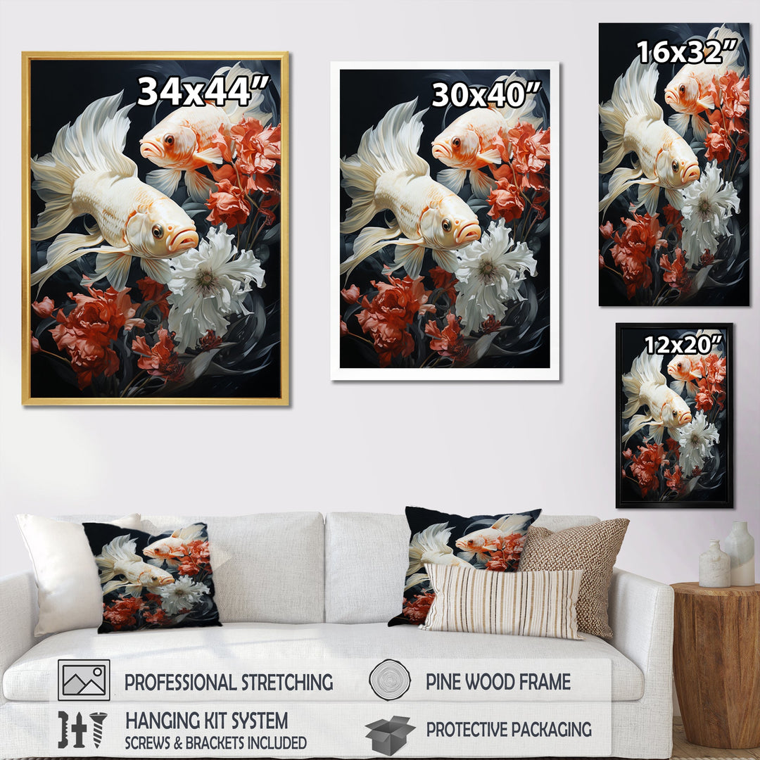 Fish Aquatic Symphony - Fish Wall Art Prints