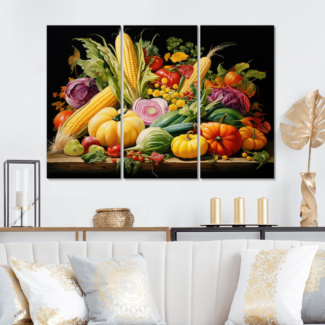 Vegetables A Vibrant Food I - Multi-Panels