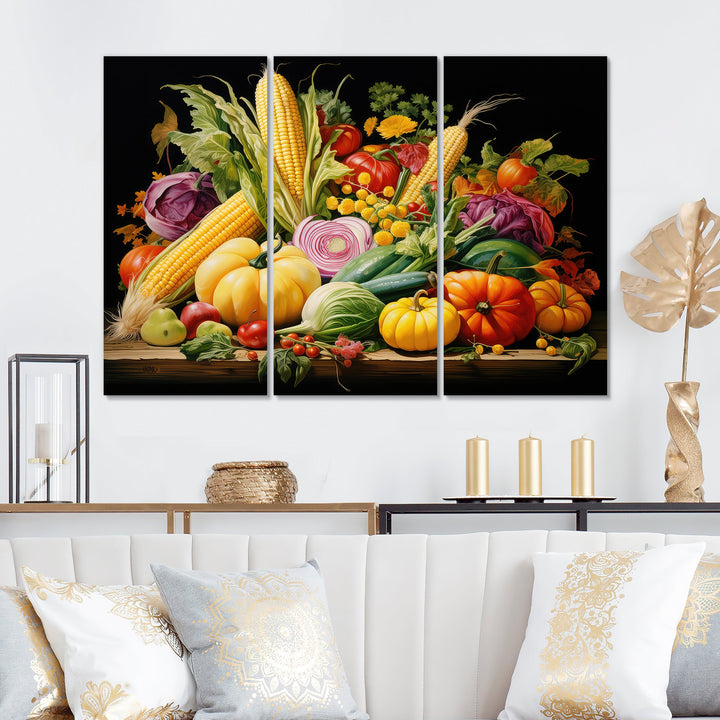 Vegetables A Vibrant Food I - Multi-Panels