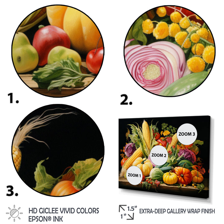 Vegetables A Vibrant Food I - Multi-Panels