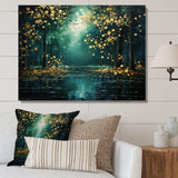 Bold Forest Emerald Canopy III - Landscapes Canvas Wall Art