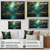 Bold Forest Emerald Canopy III - Landscapes Canvas Wall Art