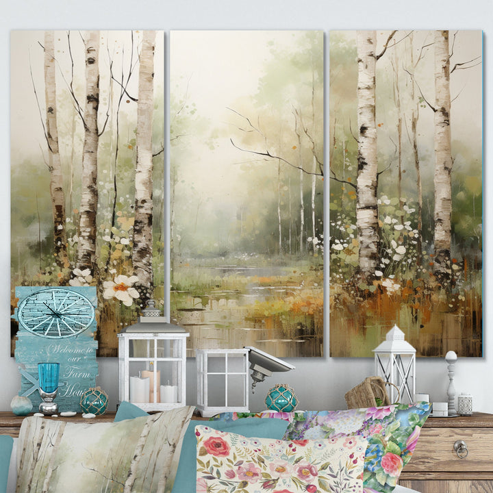 Minimalism Forest Woods II - Multi-Panels