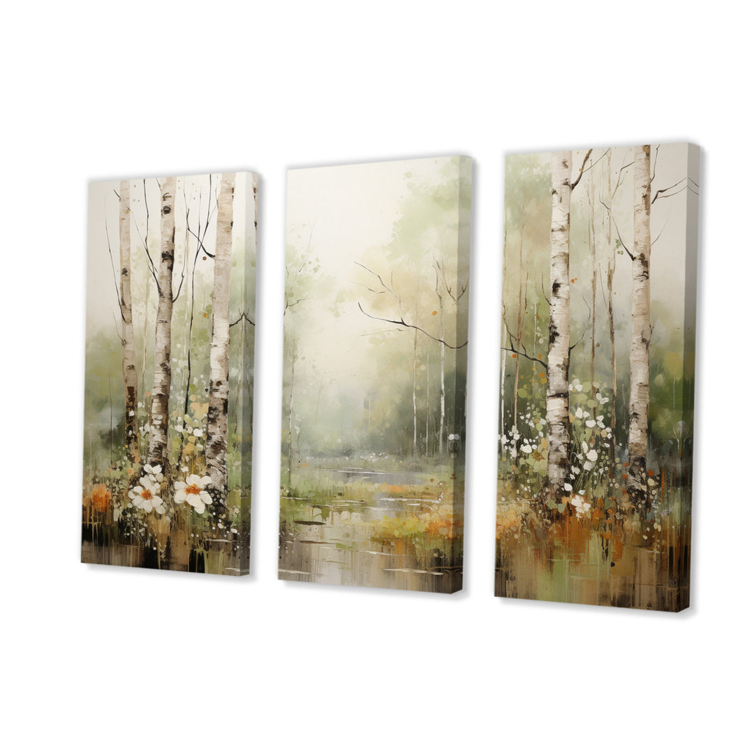 Minimalism Forest Woods II - Multi-Panels